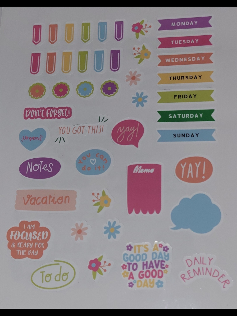 Misc. Sticker Sheets - Multi Design - Picture 3 of 7